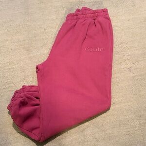 Comfrt berry joggers